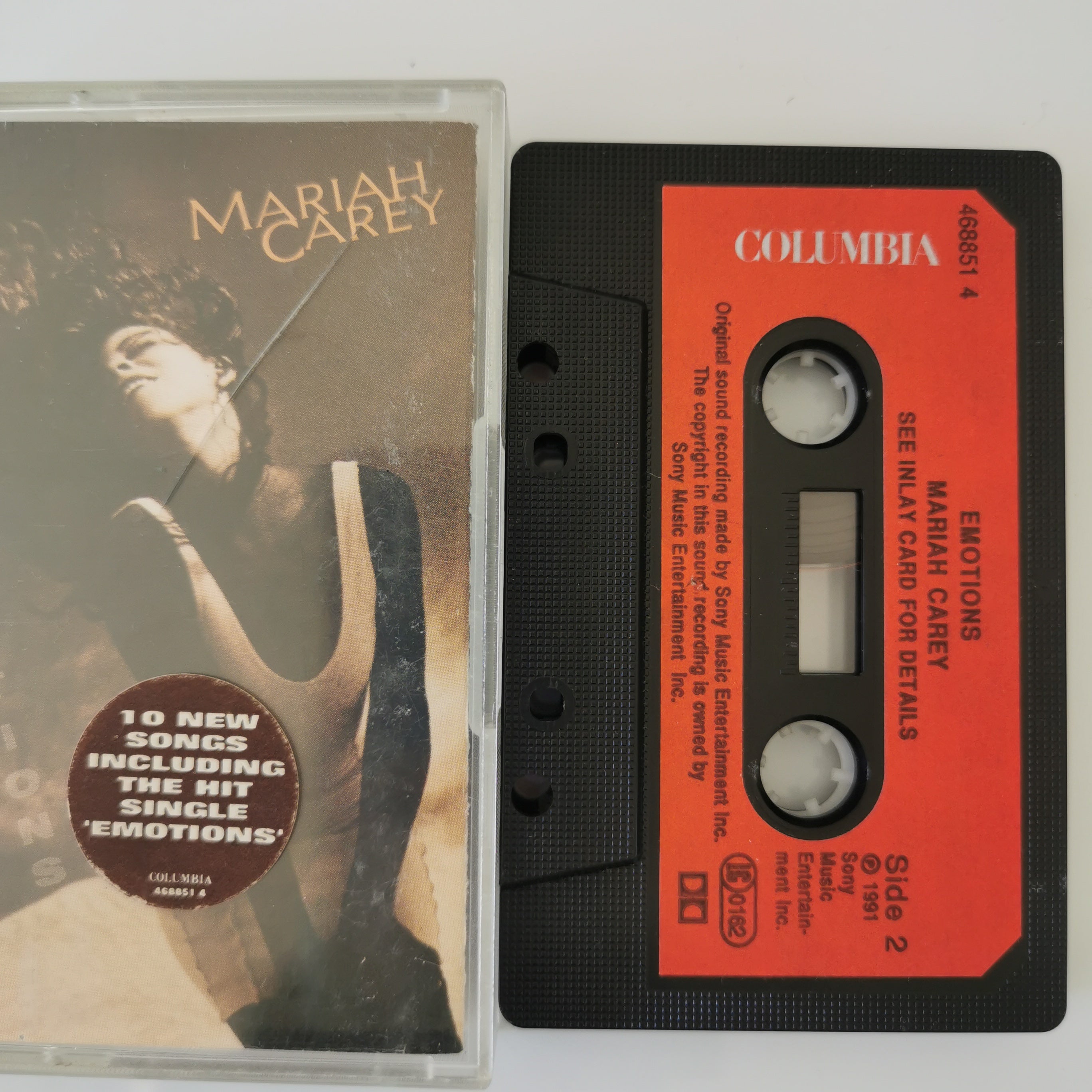 Mariah Carey Emotions Cassette Tape 1991