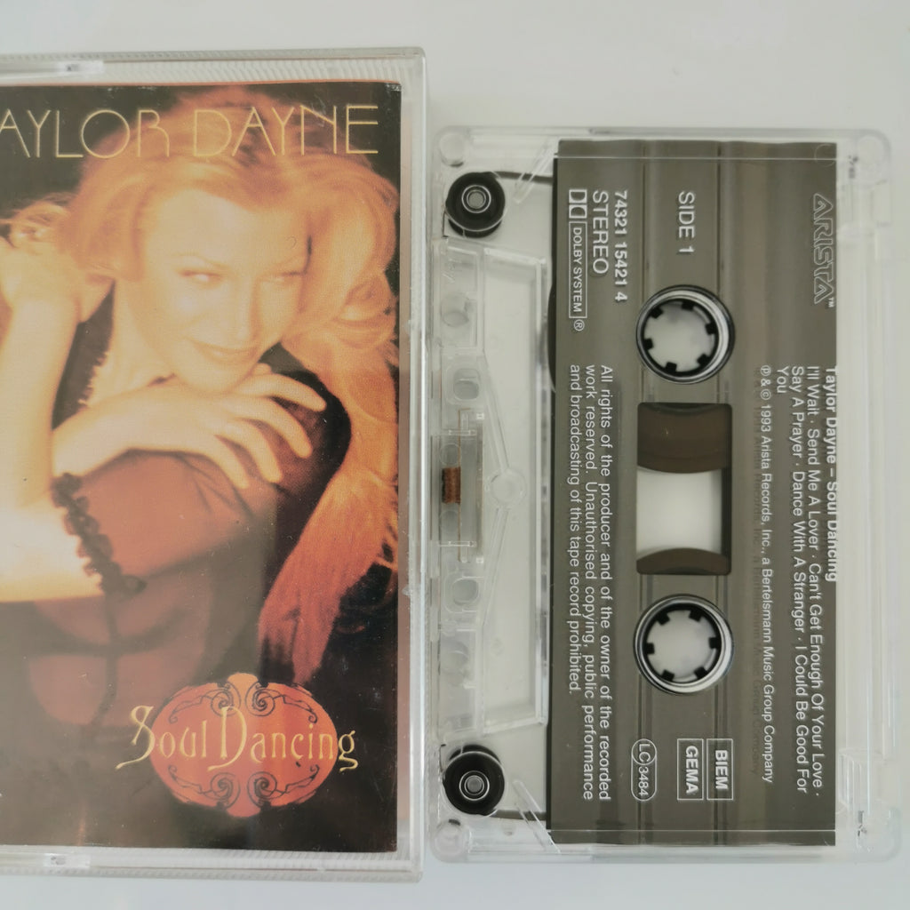 Taylor Dayne Soul Dancing Cassette Tape 1993