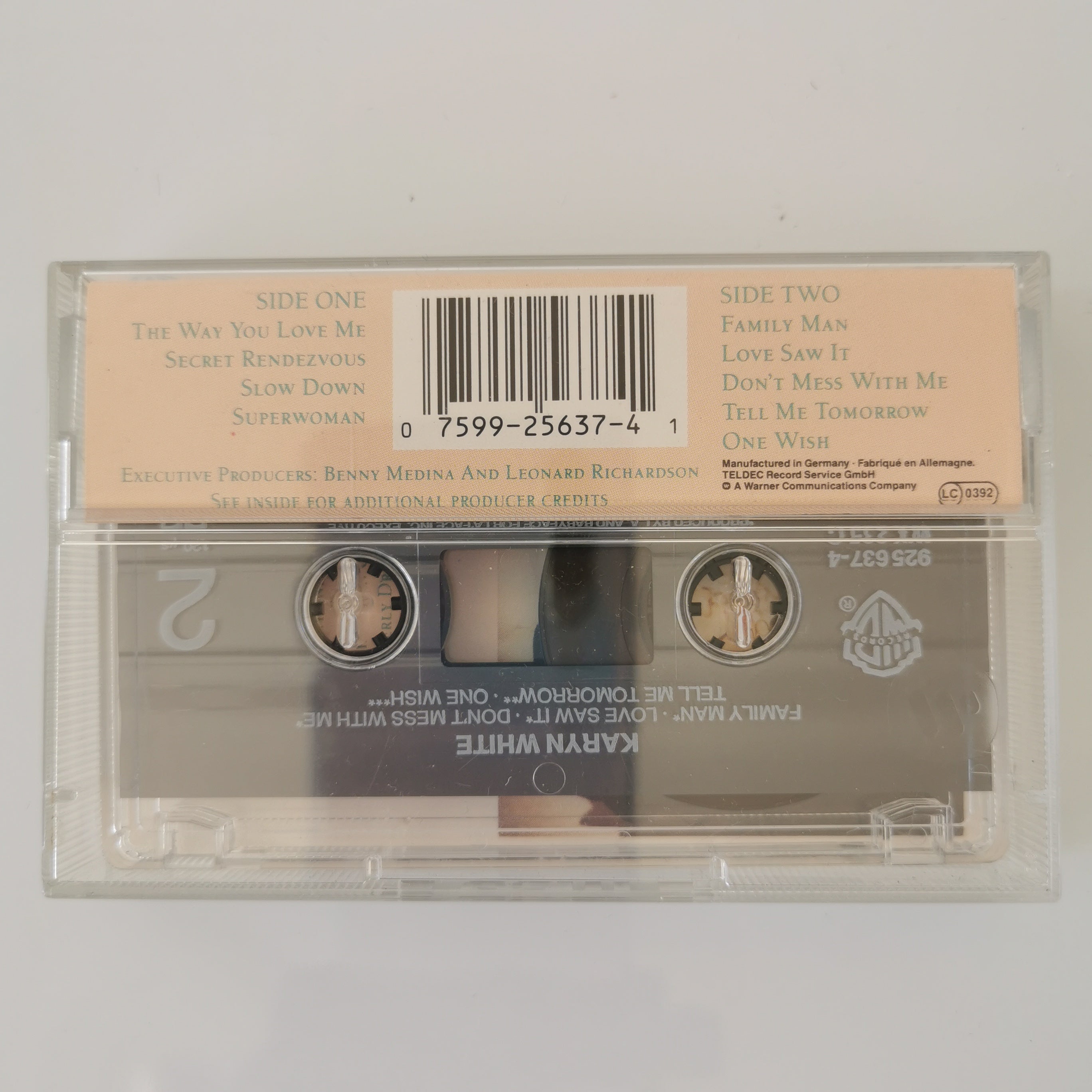 Karyn White Karyn White Cassette Tape 1988