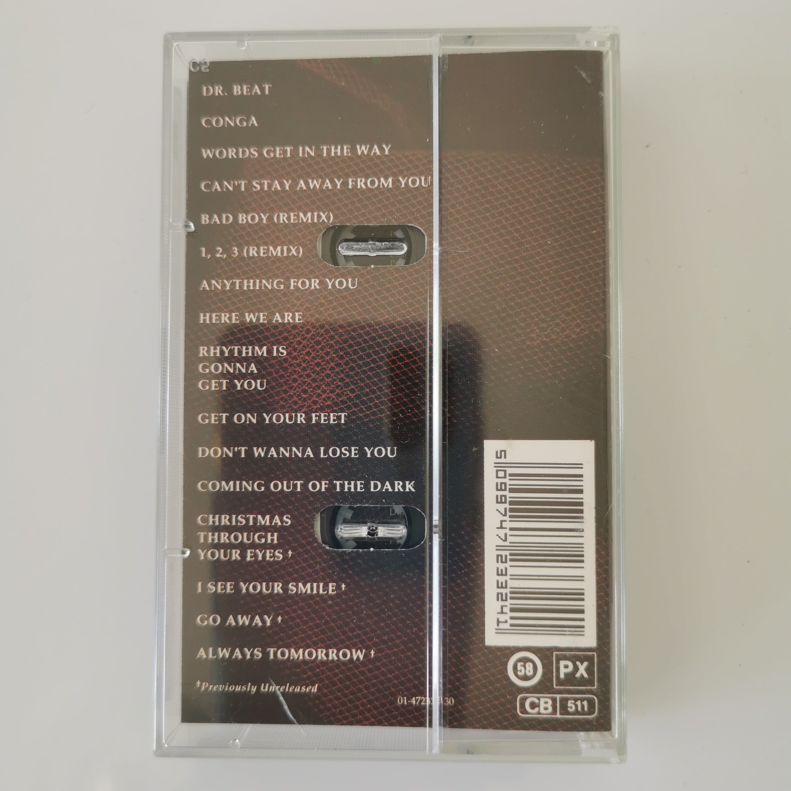 Gloria Estefan Greatest Hits Cassette Tape 1992