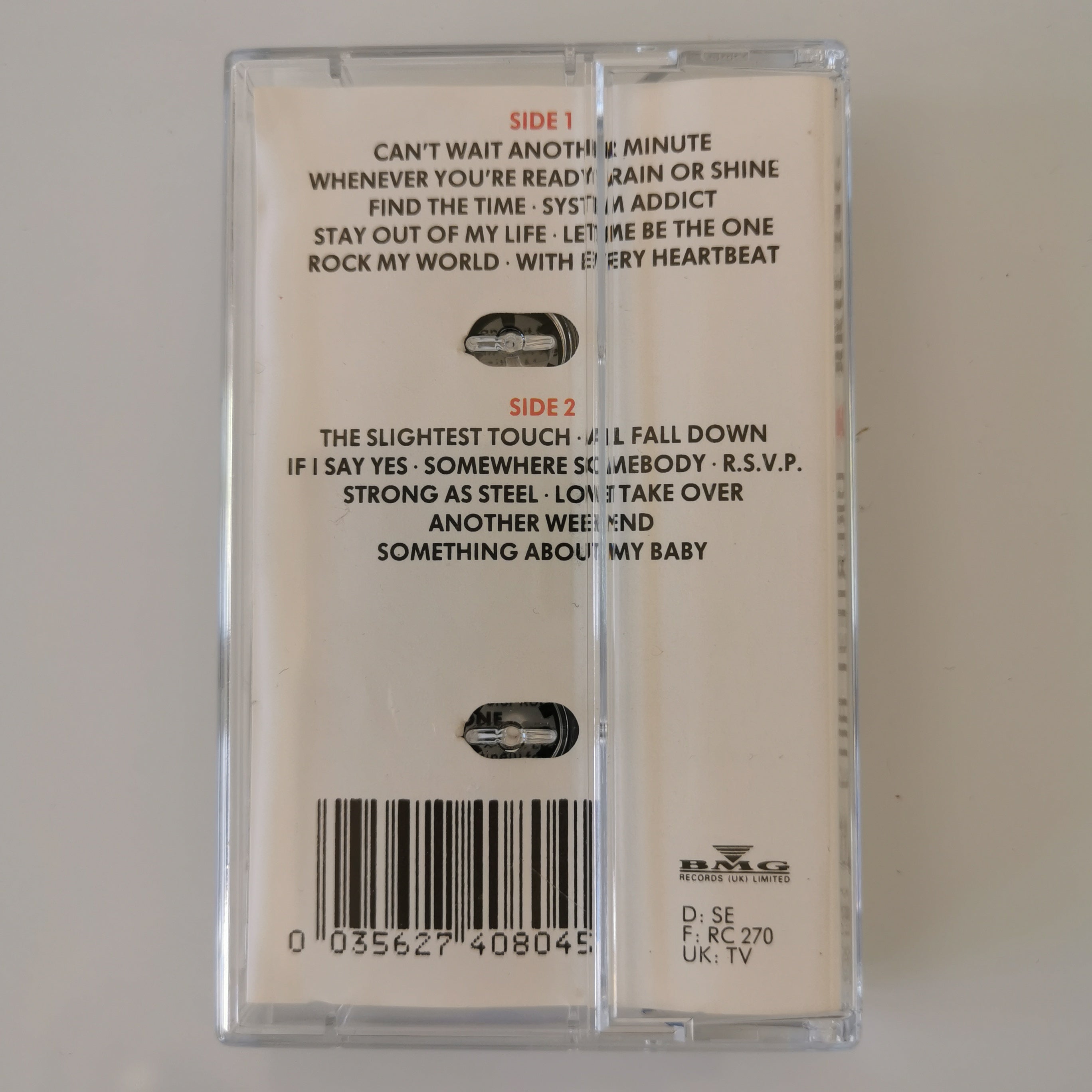 Five Star – Greatest Hits Cassette Tape 1989