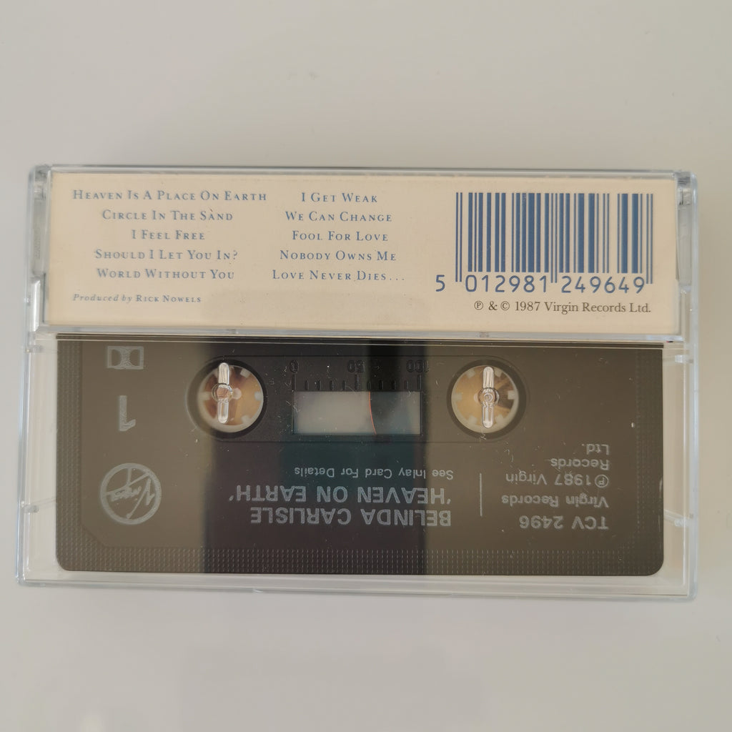 Belinda Carlisle – Heaven On Earth Cassette Tape 1987