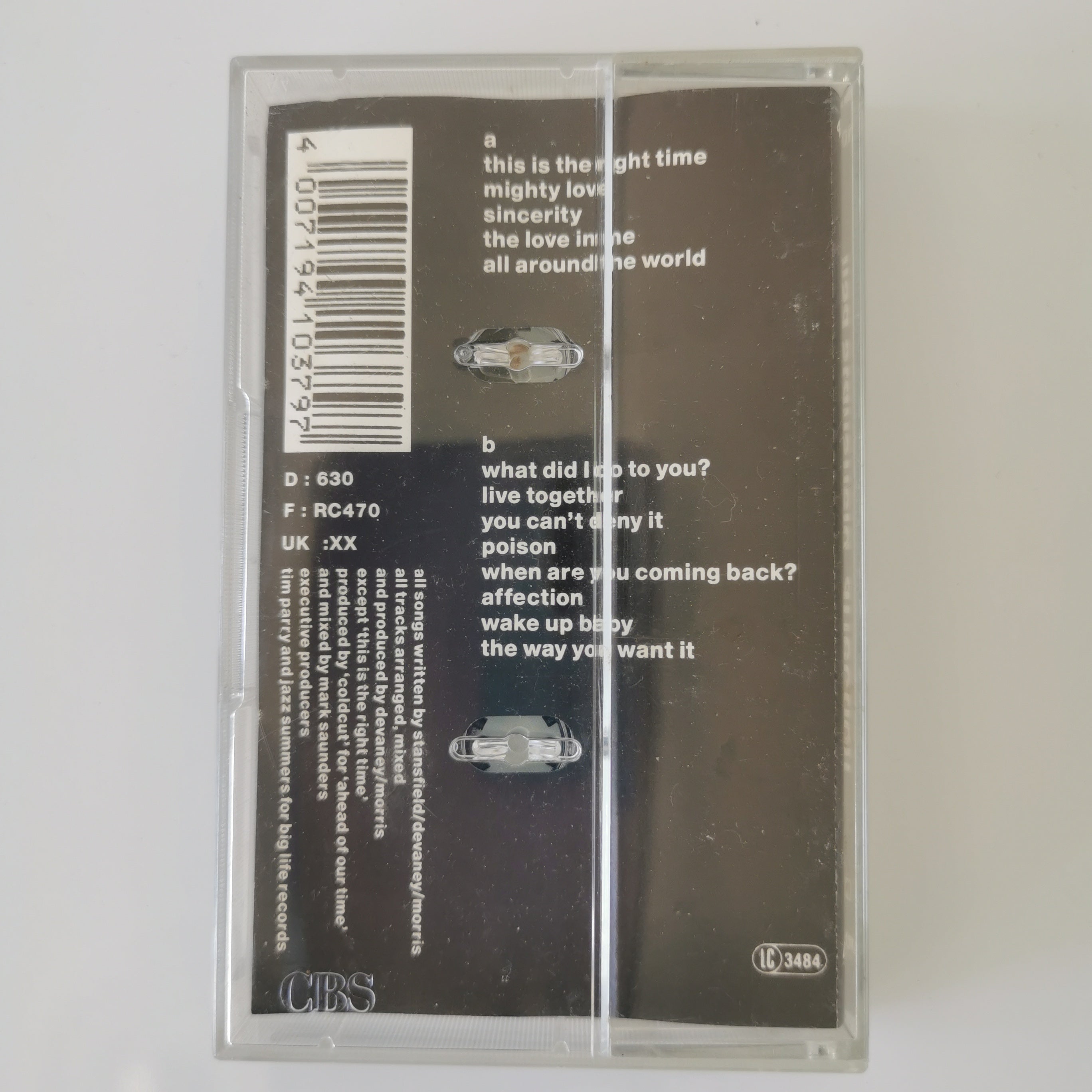 Lisa Stansfield – Cassette Tape Affection 1989