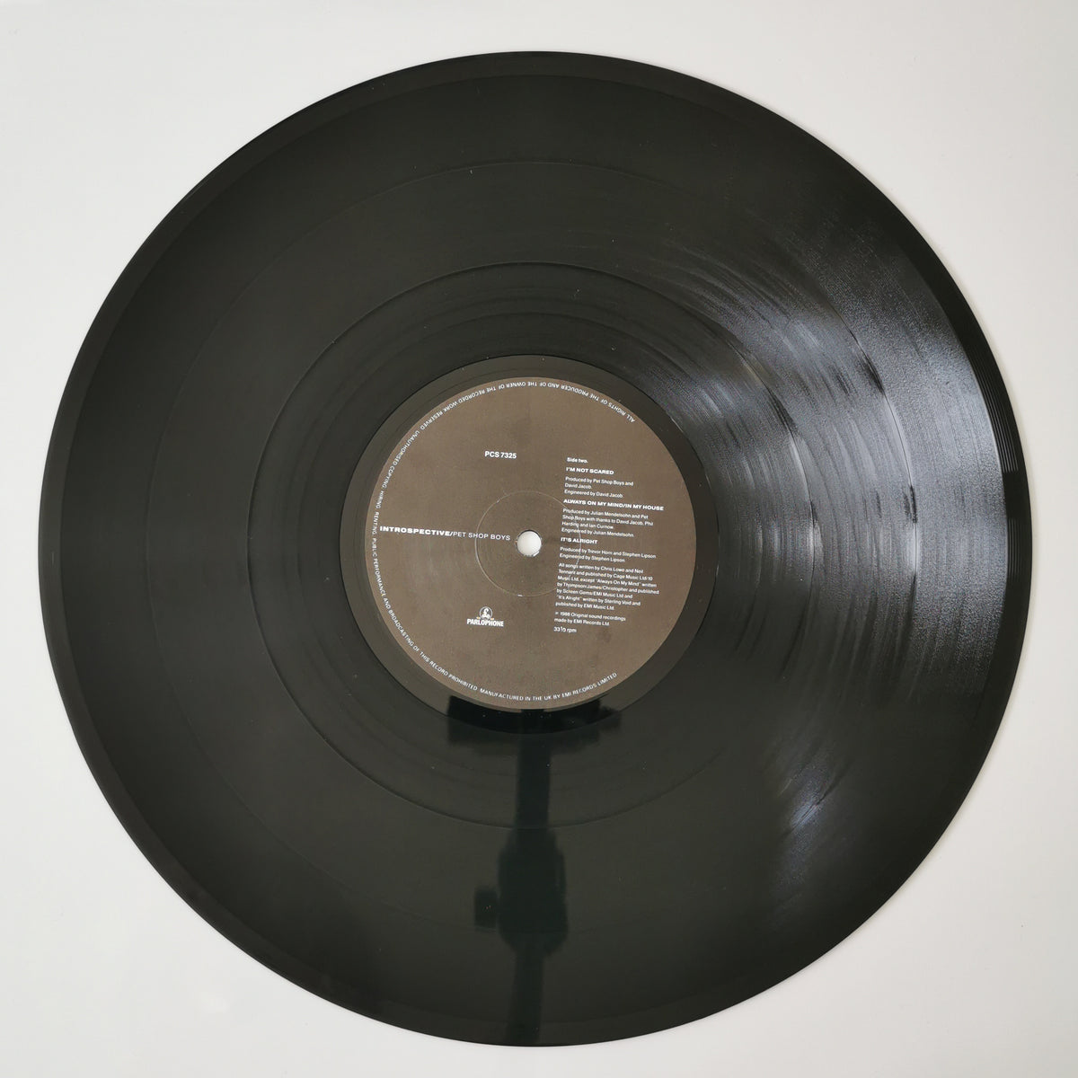 Pet Shop Boys – Introspective (1988) Vinyl LP Record