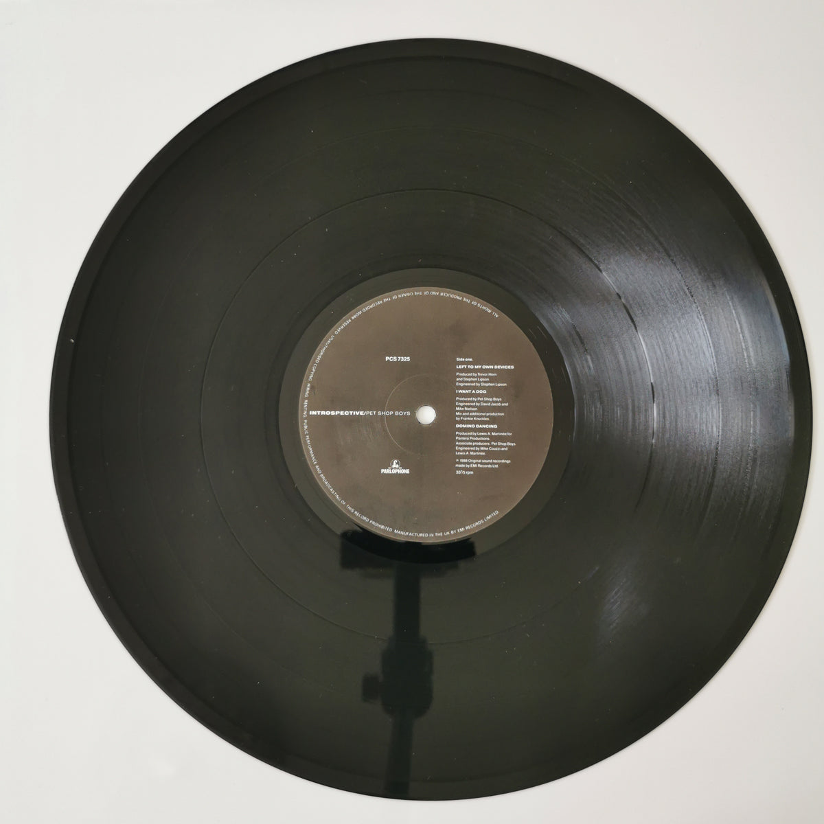 Pet Shop Boys – Introspective (1988) Vinyl LP Record