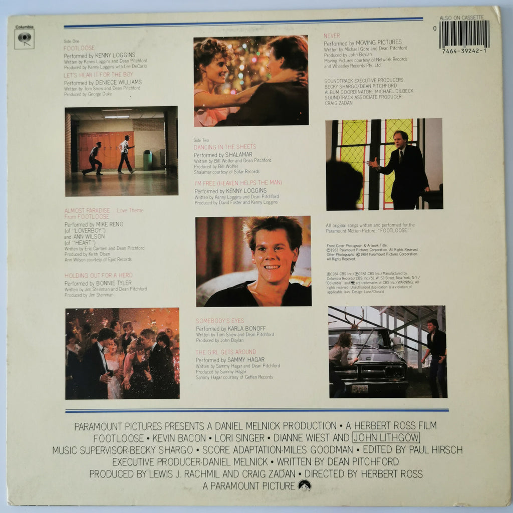 Various Artists – Footloose (1984) Vinyl LP Record