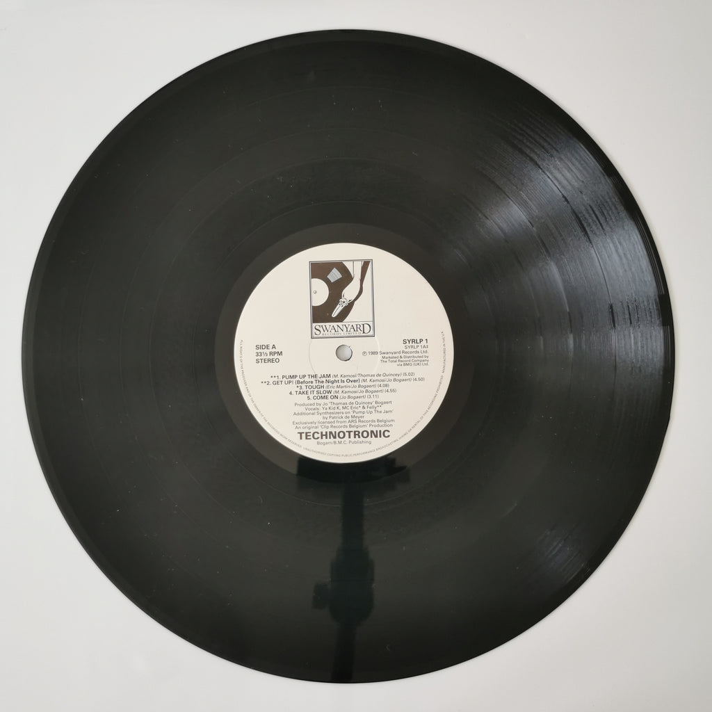 Technotronic – Pump Up the Jam (1989) Vinyl LP Record