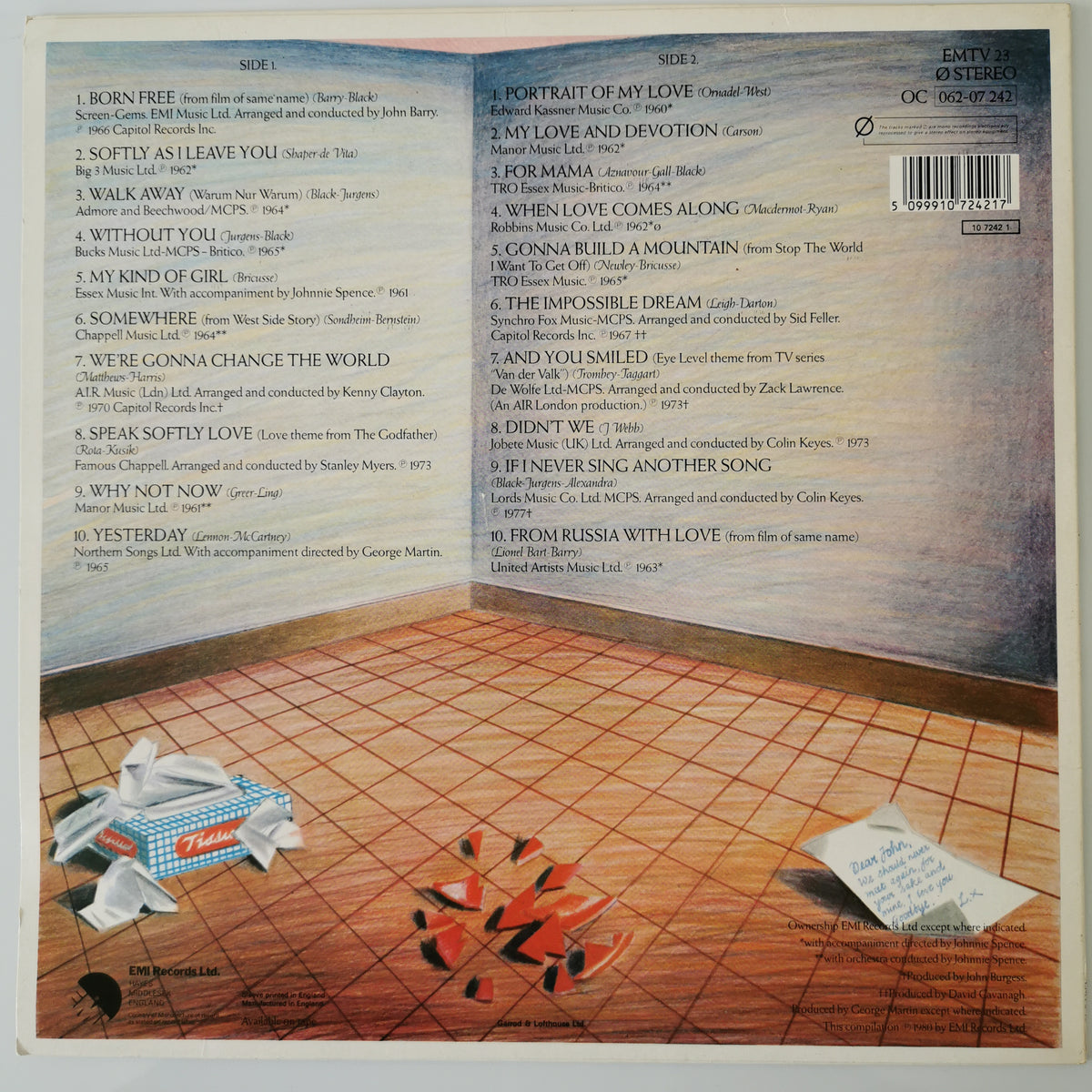 Matt Monro – Heart Breakers: 20 Golden Greats Vinyl LP Record