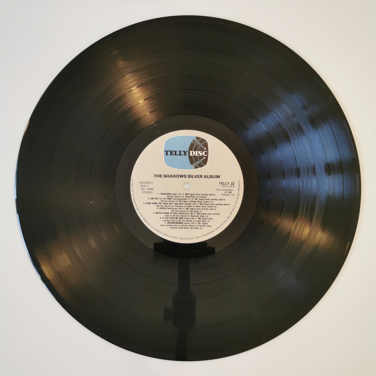 The Shadows – Silver Album Vinyl LP Record