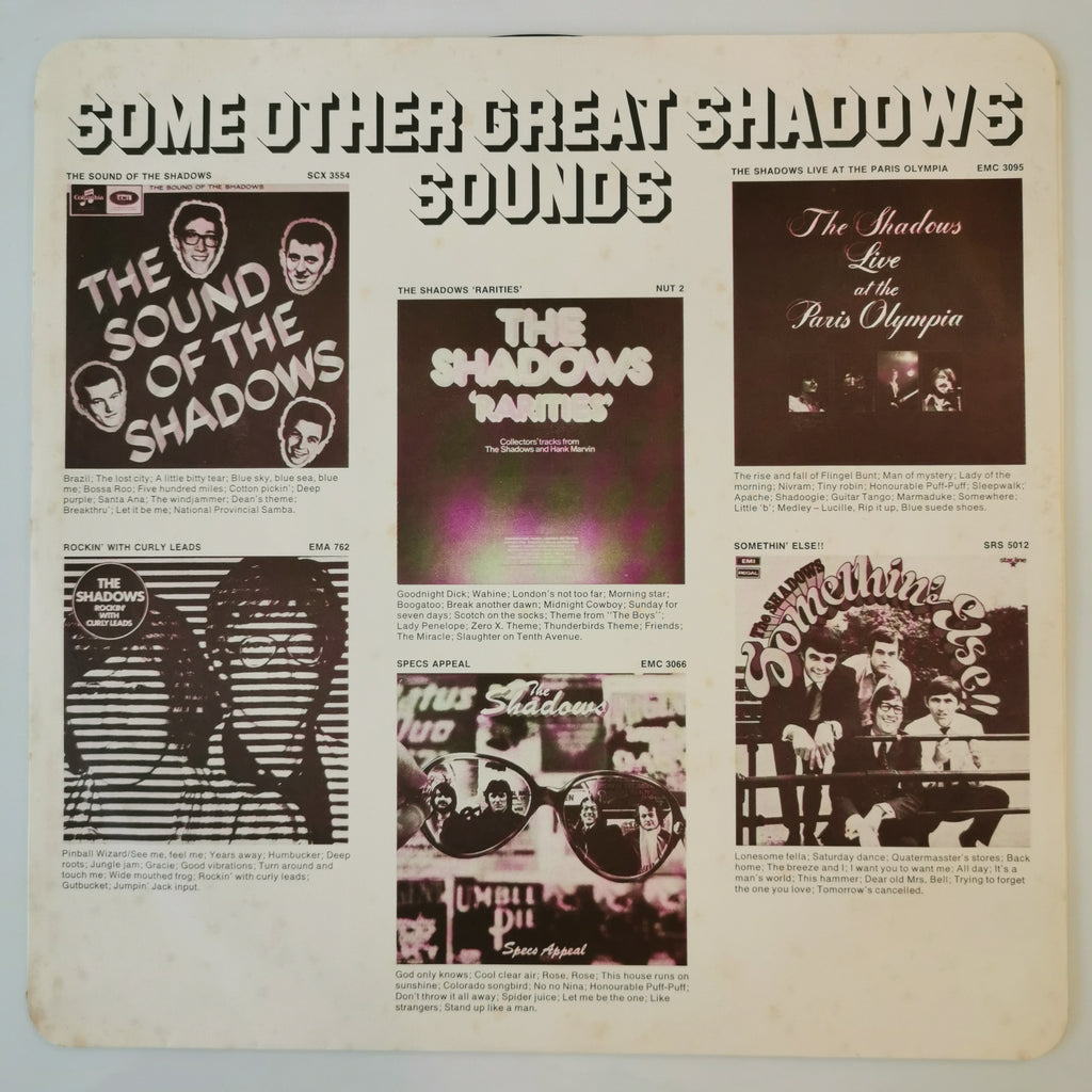 The Shadows – 20 Golden Greats (1977) Vinyl LP Record
