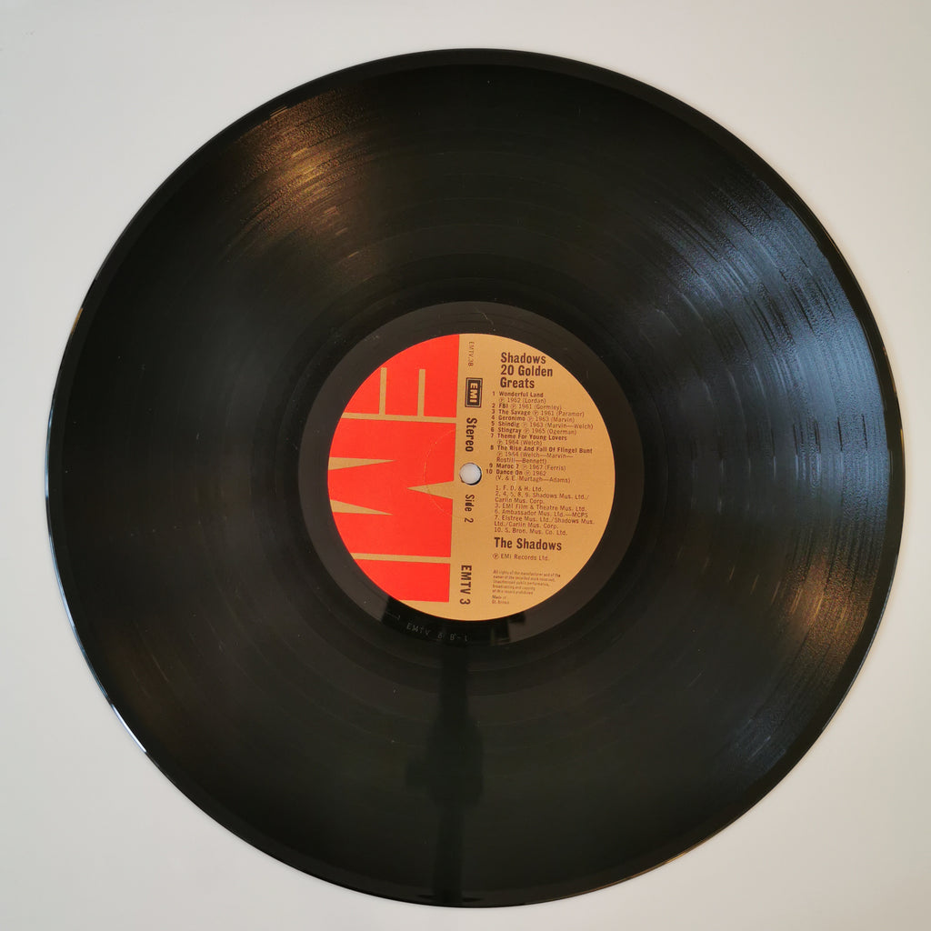 The Shadows – 20 Golden Greats (1977) Vinyl LP Record