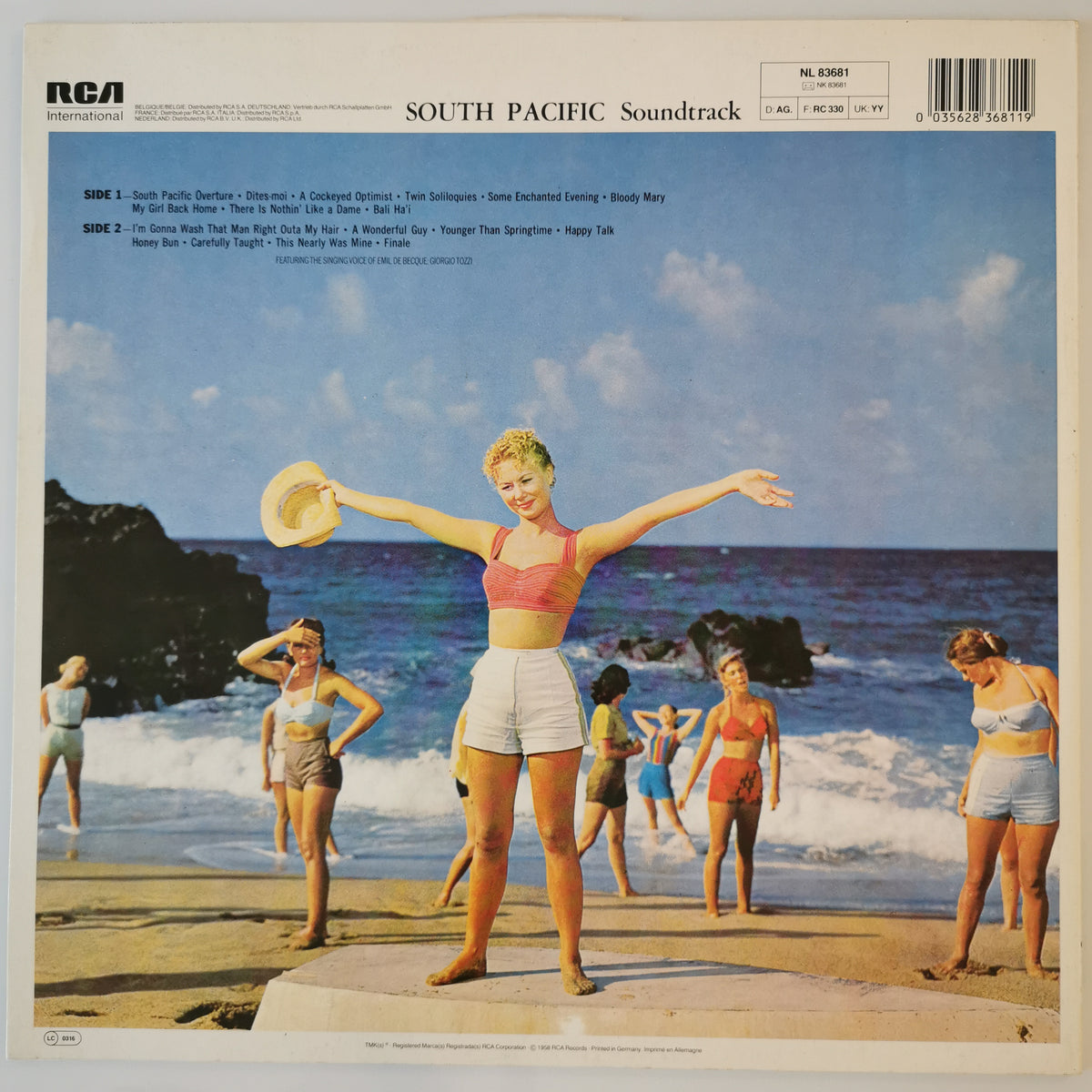 Rodgers & Hammerstein – South Pacific Vinyl LP Record