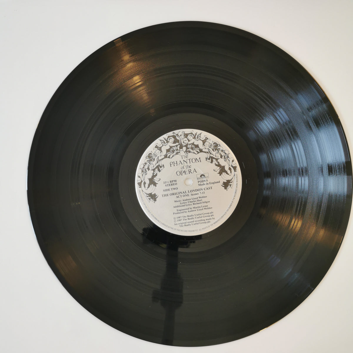 Michael Crawford & Sarah Brightman – The Phantom of the Opera Vinyl Record