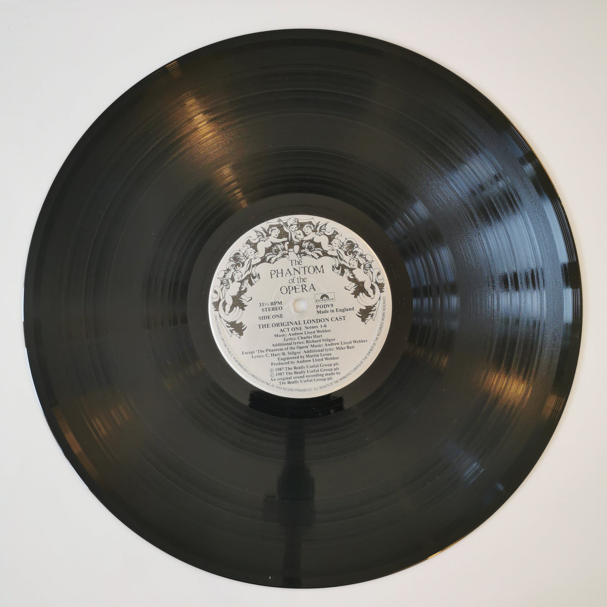 Michael Crawford & Sarah Brightman – The Phantom of the Opera Vinyl Record