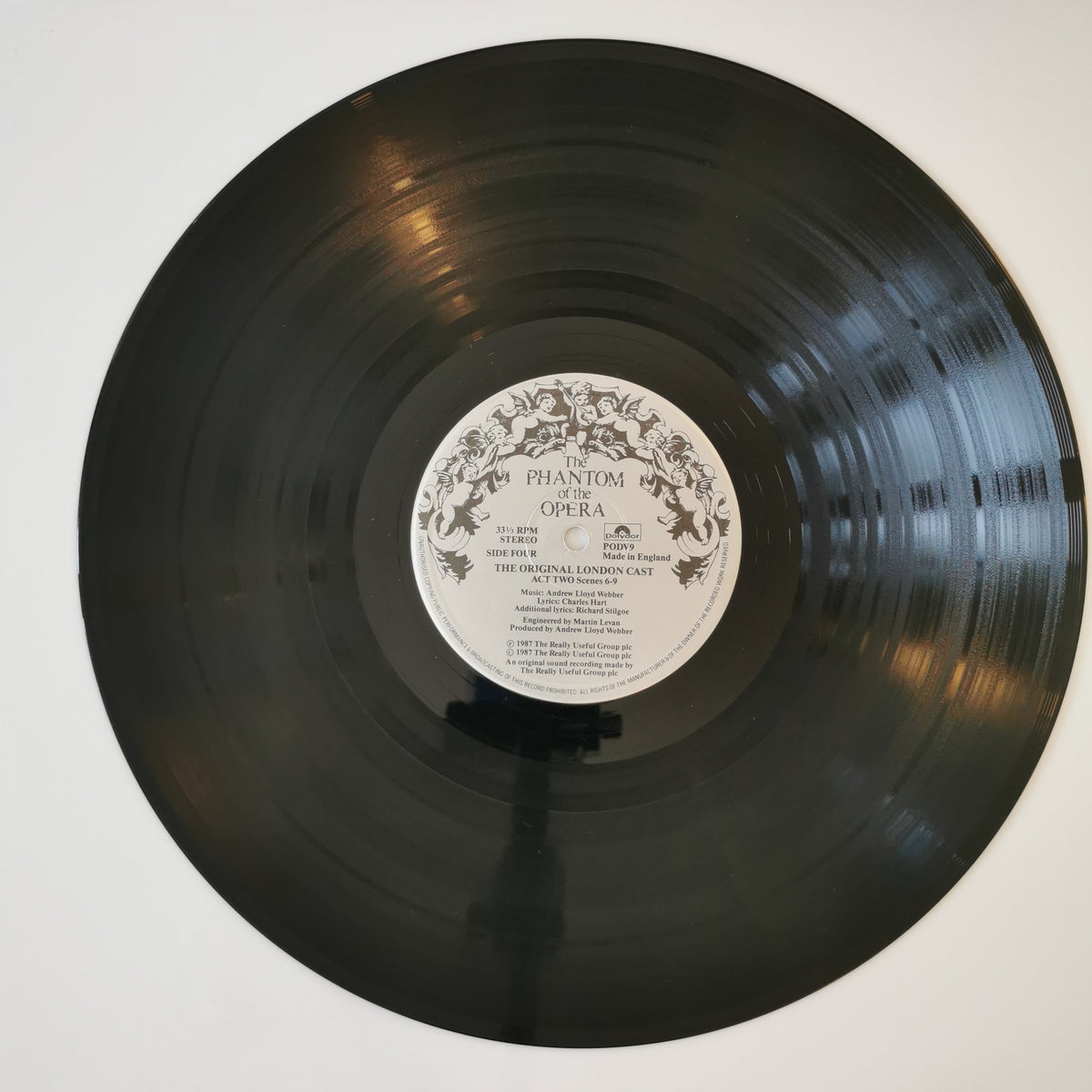 Michael Crawford & Sarah Brightman – The Phantom of the Opera Vinyl Record