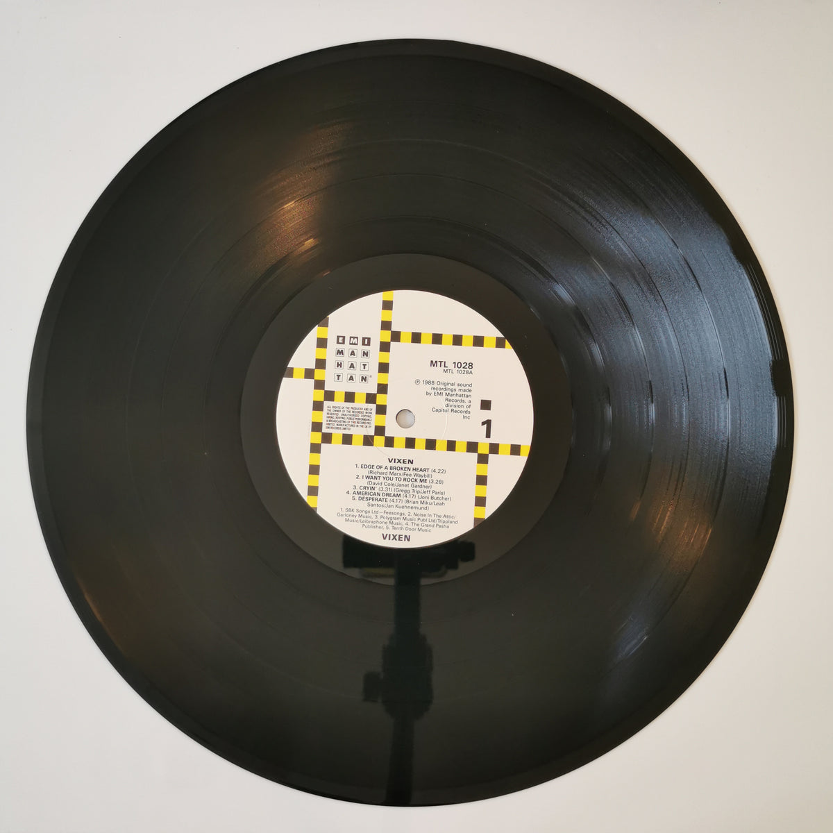 Vixen – Vixen (1988) Vinyl LP Record