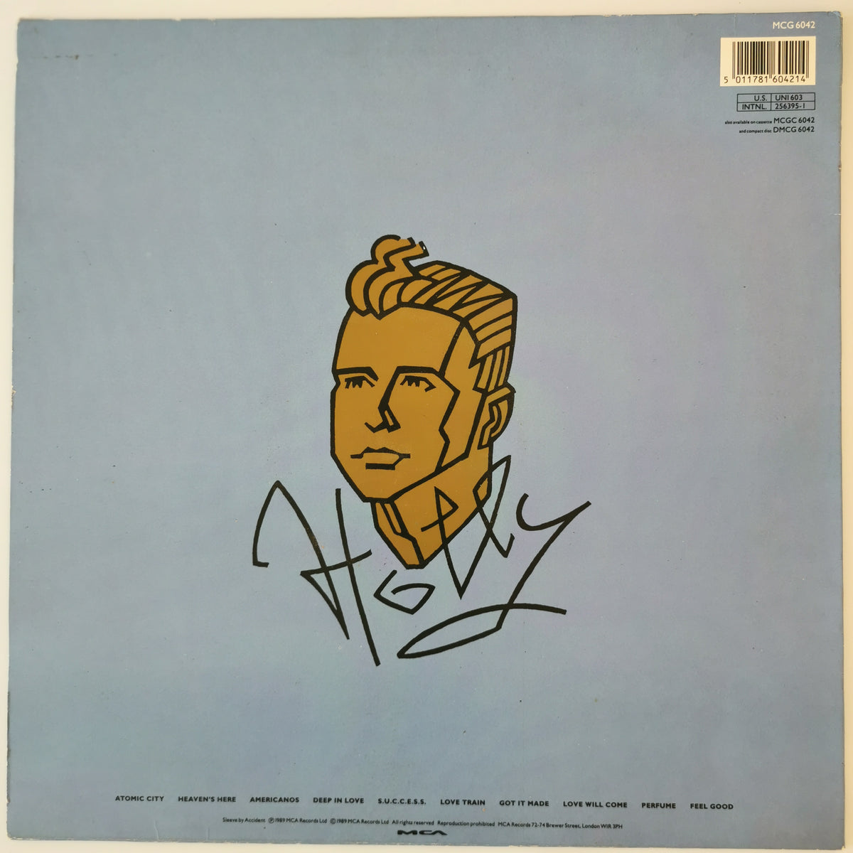Holly Johnson – Blast (1989) Vinyl LP Record