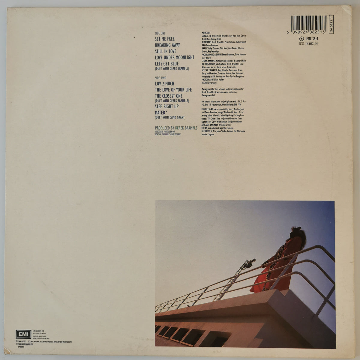 Jaki Graham – Breaking Away (1986) Vinyl LP Record