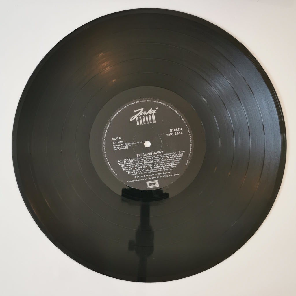 Jaki Graham – Breaking Away (1986) Vinyl LP Record