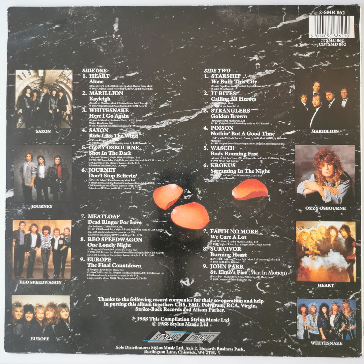 Various Artists – Soft Metal: It Ain't Heavy (1980s) Vinyl LP Record