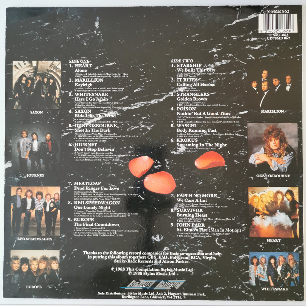 Various Artists – Soft Metal: It Ain't Heavy (1980s) Vinyl LP Record