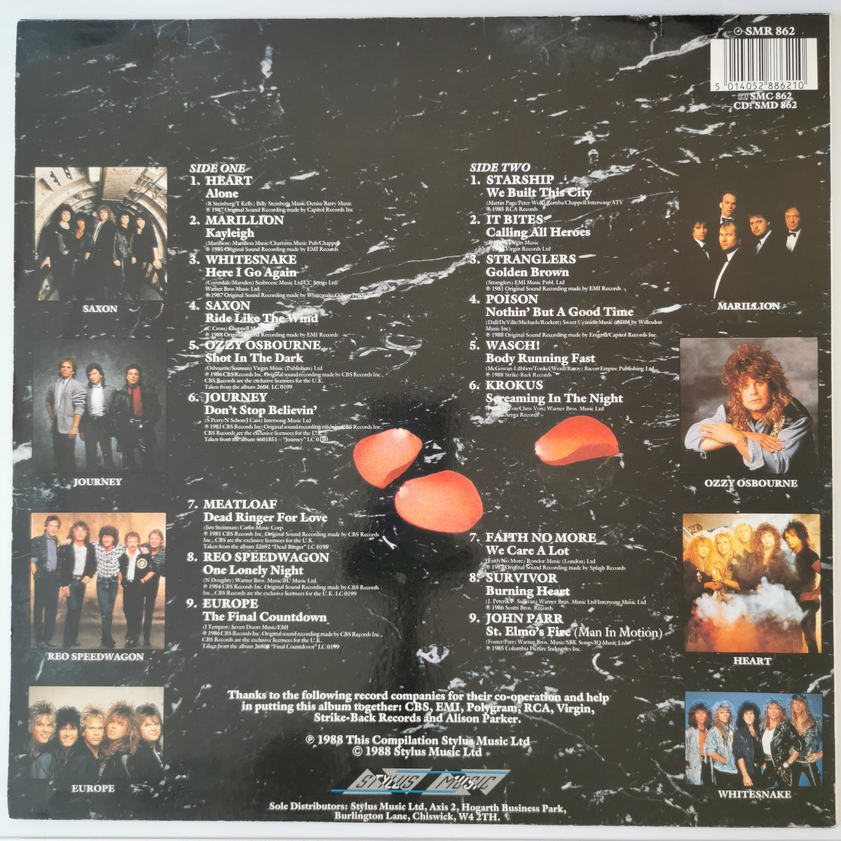 Various Artists – Soft Metal: It Ain't Heavy (1980s) Vinyl LP Record