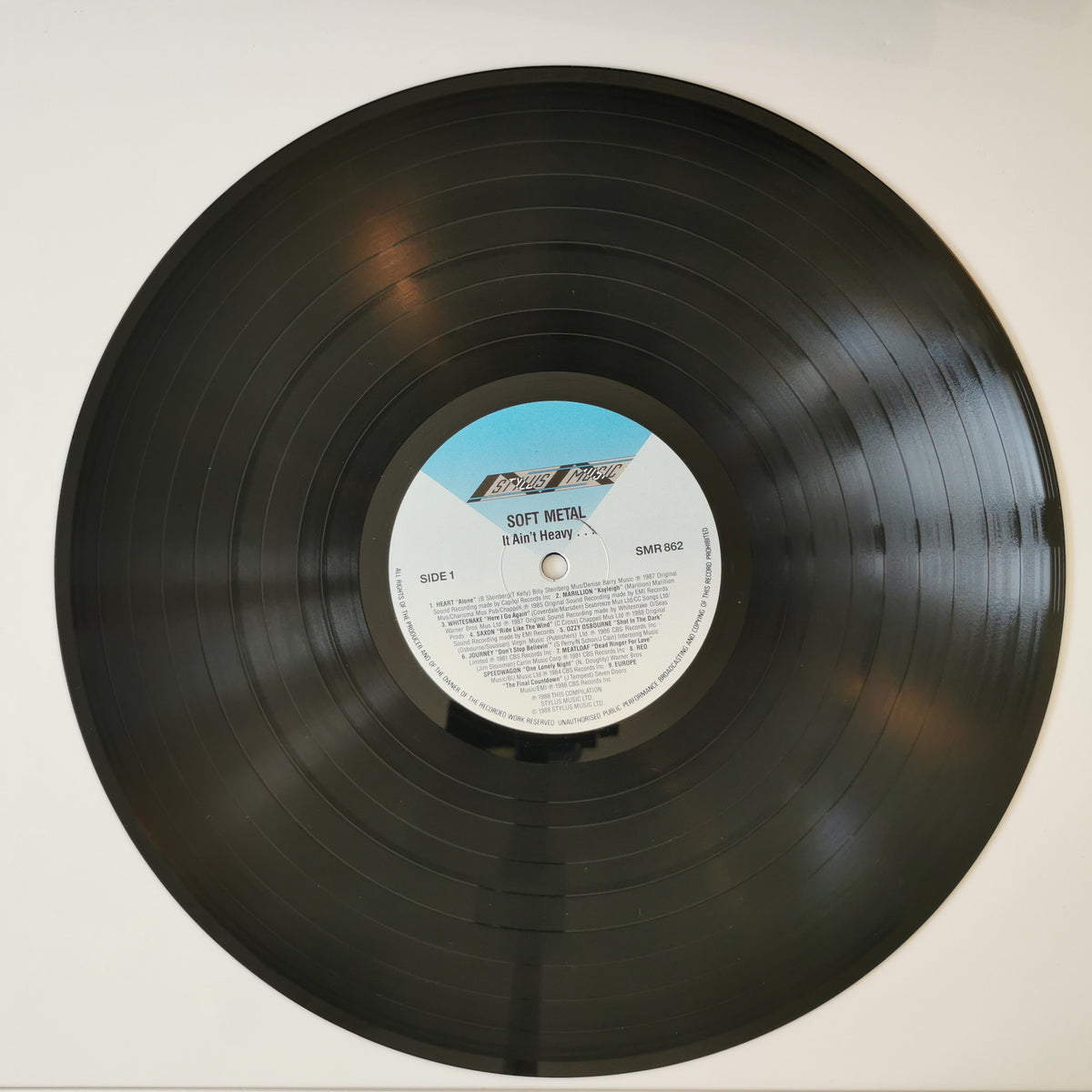 Various Artists – Soft Metal: It Ain't Heavy (1980s) Vinyl LP Record