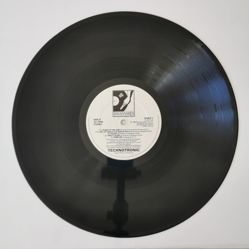 Technotronic – Pump Up the Jam (1989) Vinyl LP Record