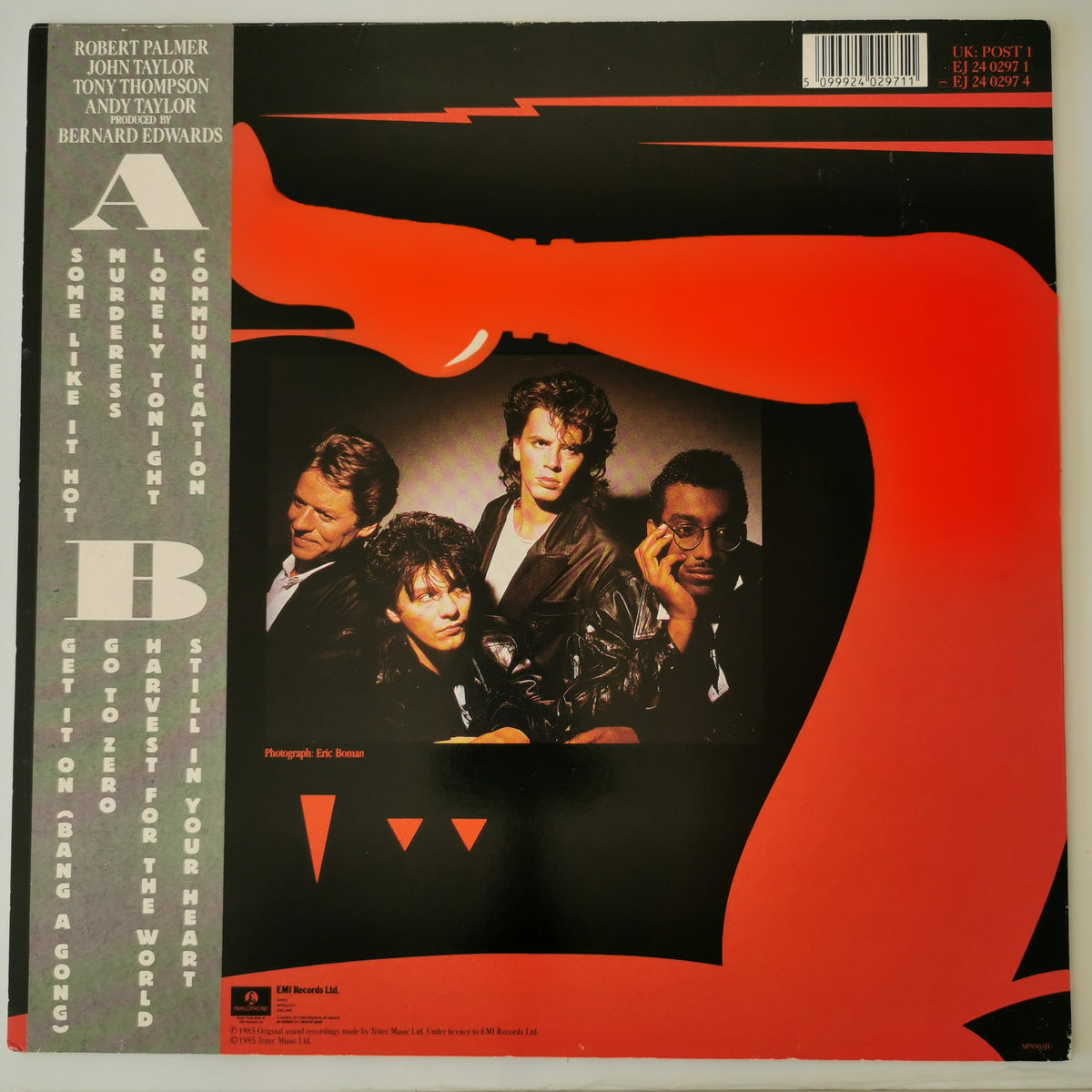 The Power Station – The Power Station (1985) Vinyl LP Record