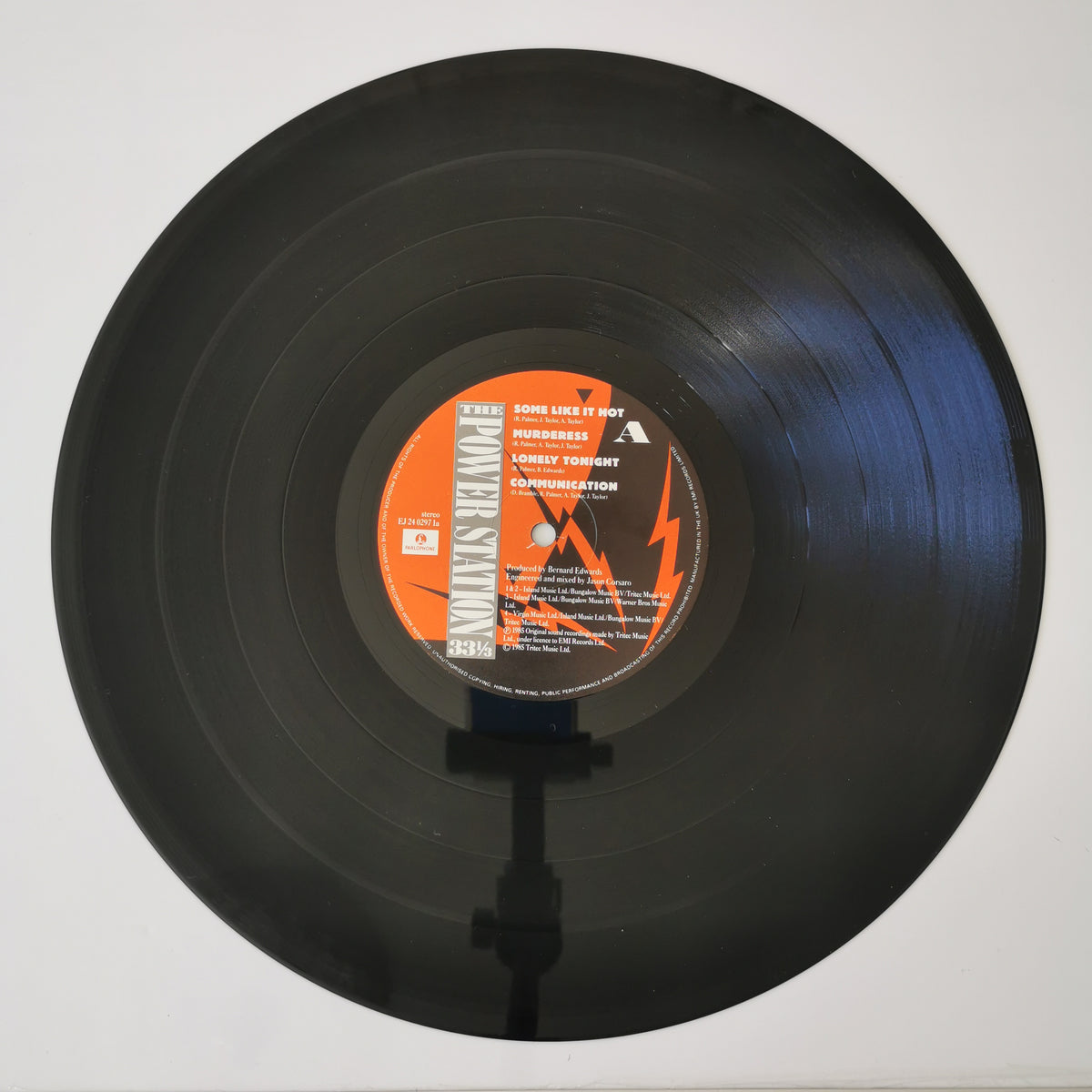 The Power Station – The Power Station (1985) Vinyl LP Record