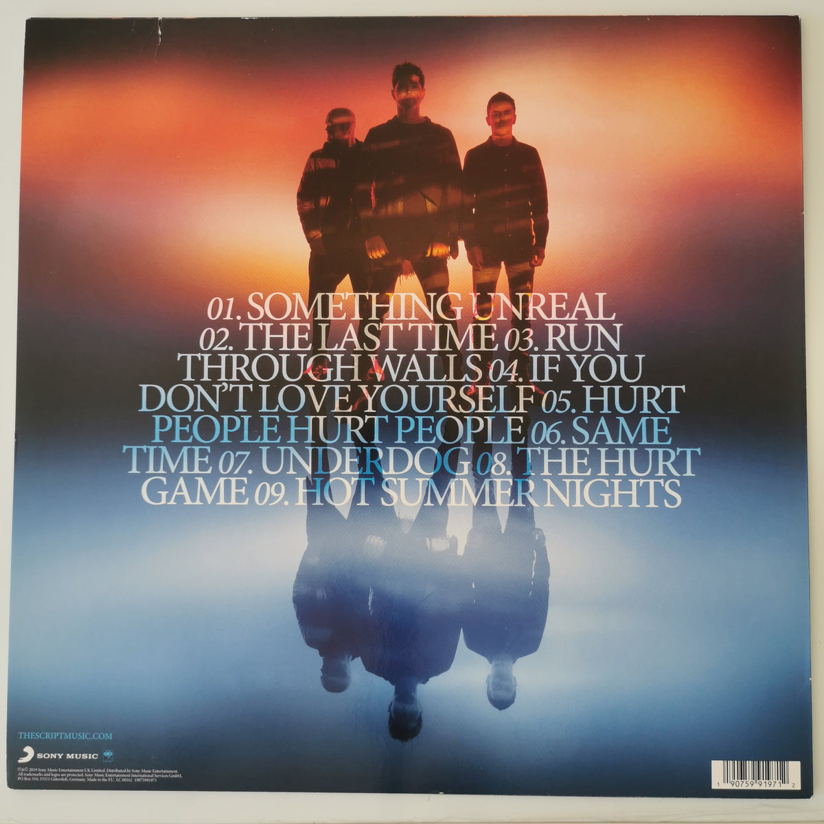 The Script – Sunsets & Full Moons (2019) Vinyl LP Record