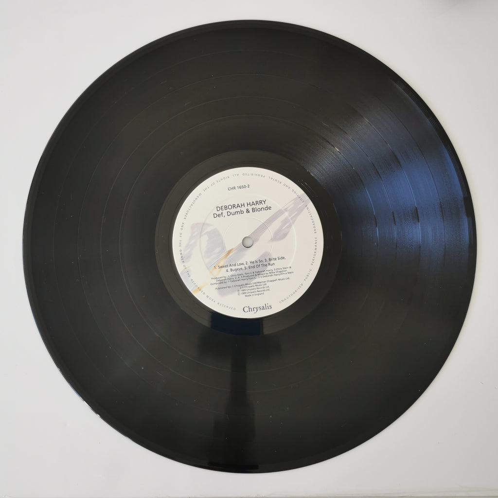 Deborah Harry – Def, Dumb & Blonde (1989) Vinyl LP Record