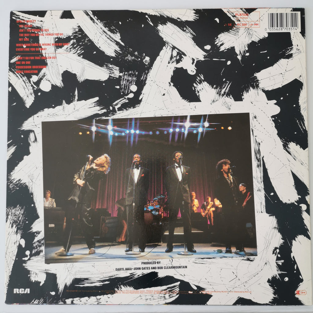 Daryl Hall & John Oates – Live at the Apollo (1985) Vinyl LP Record