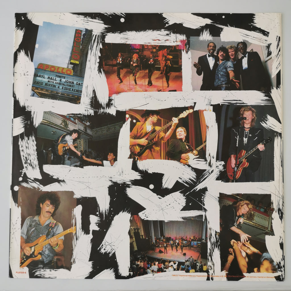 Daryl Hall & John Oates – Live at the Apollo (1985) Vinyl LP Record