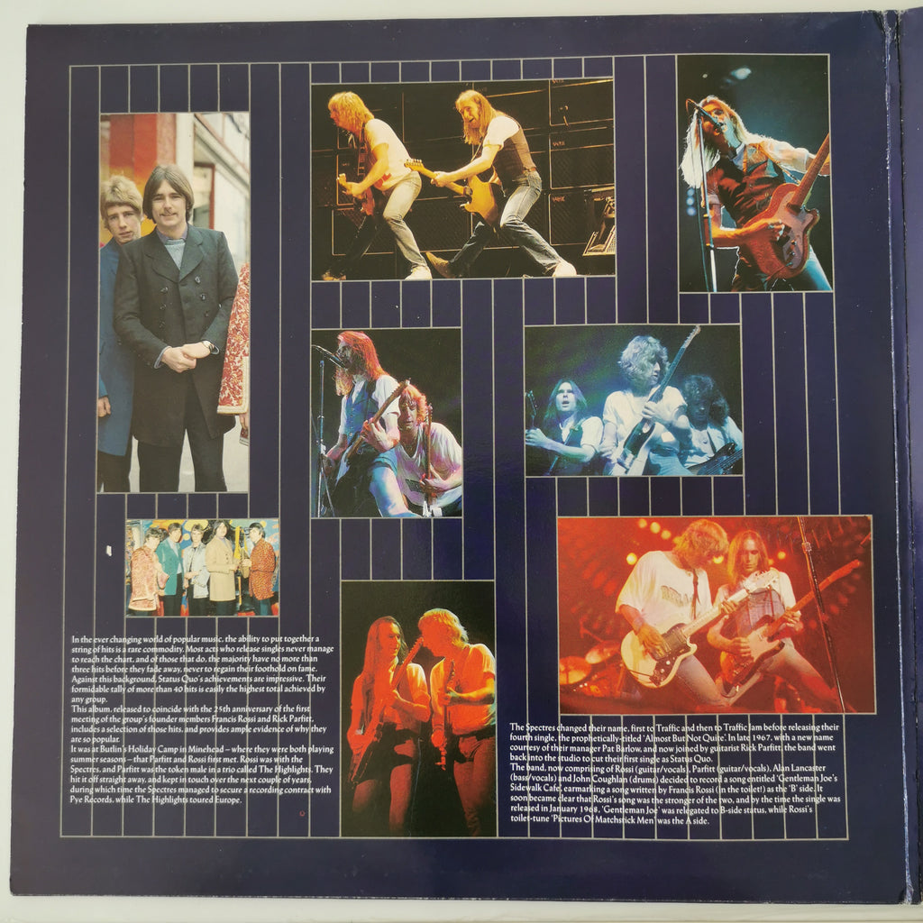 Status Quo – Rocking All Over the Years (1990) Vinyl LP Record