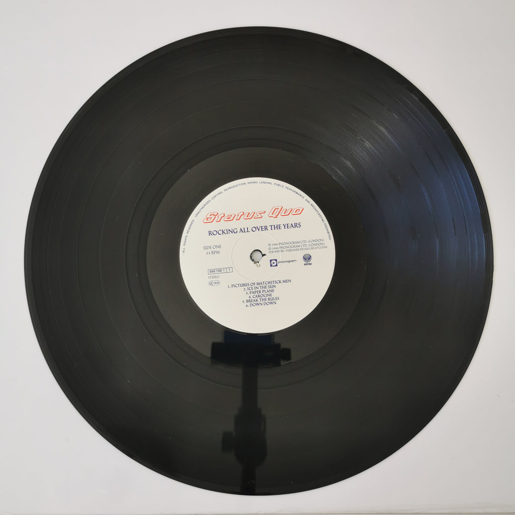Status Quo – Rocking All Over the Years (1990) Vinyl LP Record