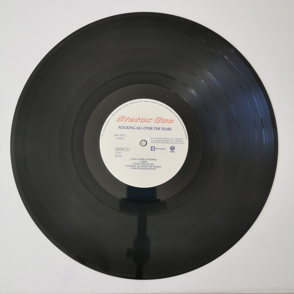 Status Quo – Rocking All Over the Years (1990) Vinyl LP Record