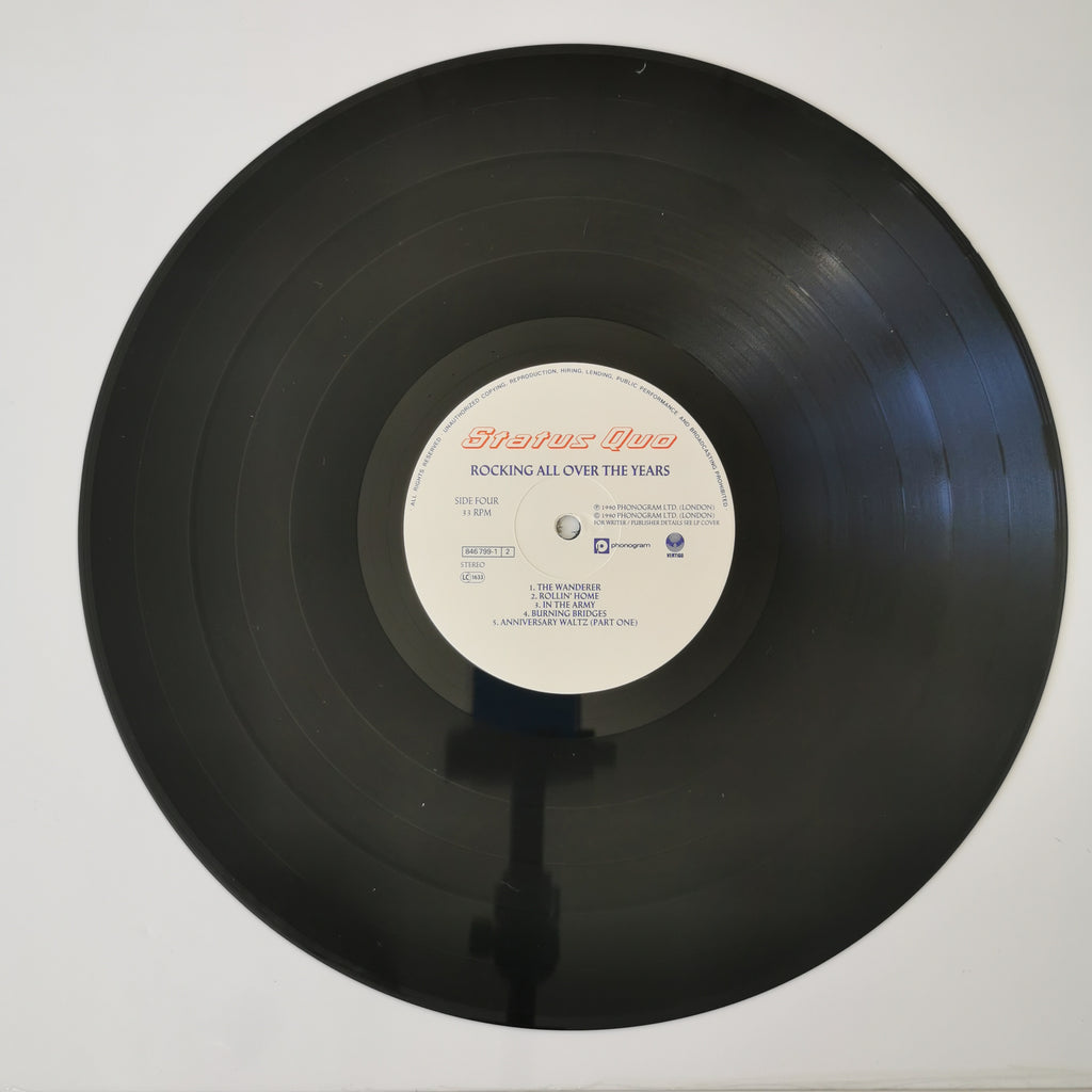 Status Quo – Rocking All Over the Years (1990) Vinyl LP Record