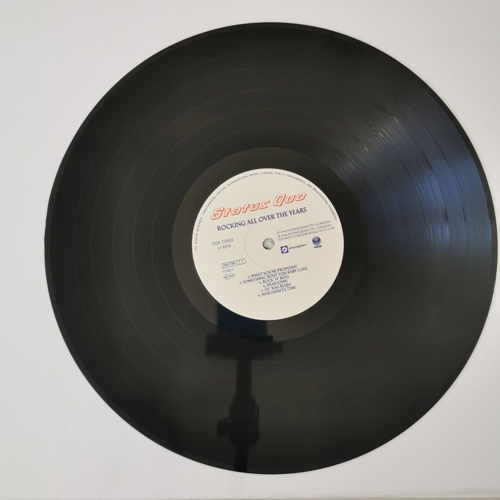 Status Quo – Rocking All Over the Years (1990) Vinyl LP Record