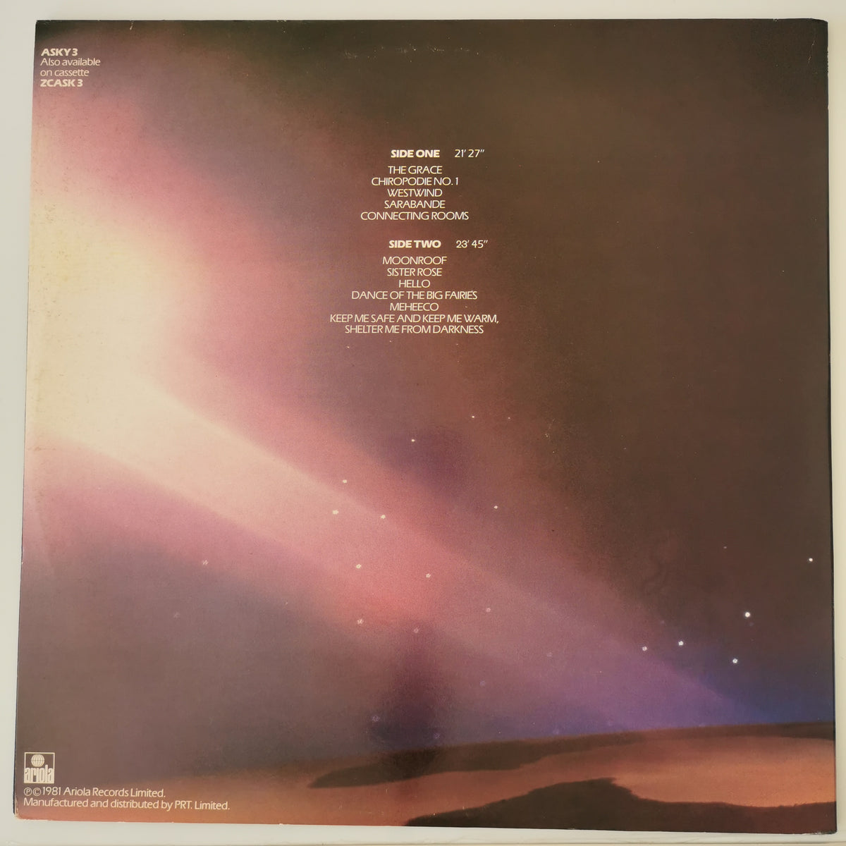 Sky – Sky 3 (1981) Vinyl LP Record