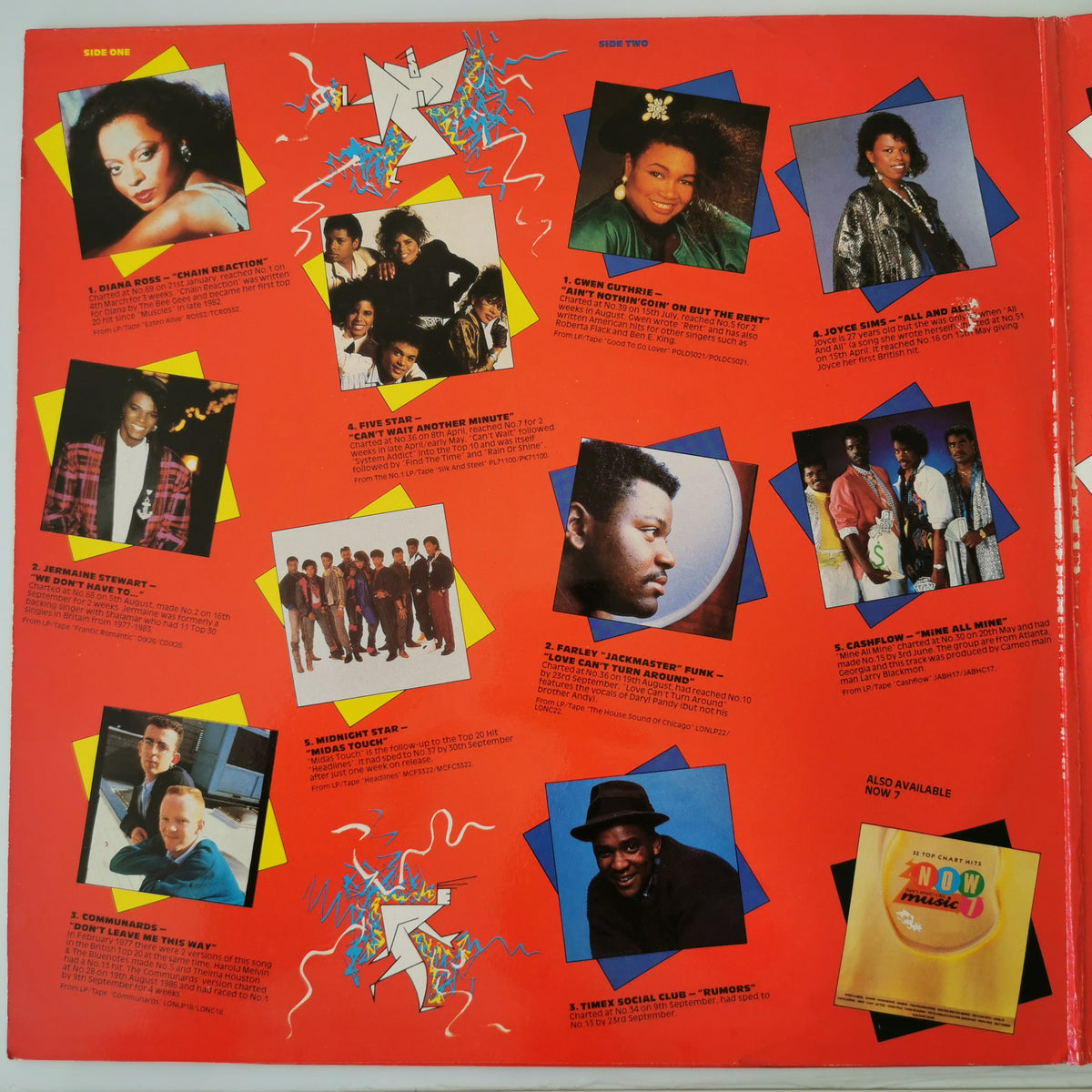 Various Artists – Now Dance ’86 (1986) Vinyl LP Record