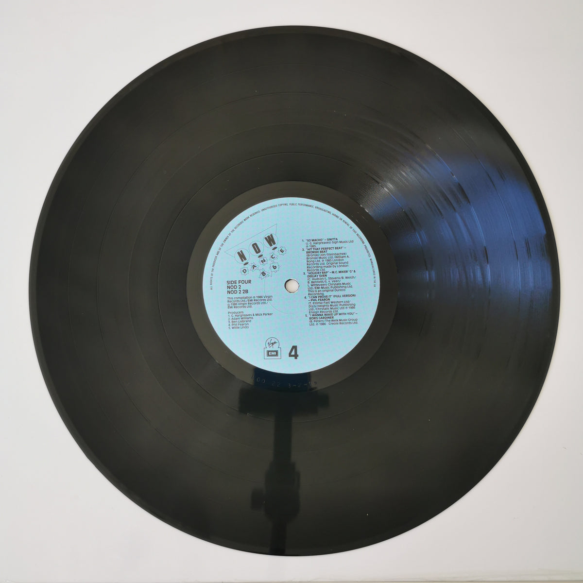 Various Artists – Now Dance ’86 (1986) Vinyl LP Record