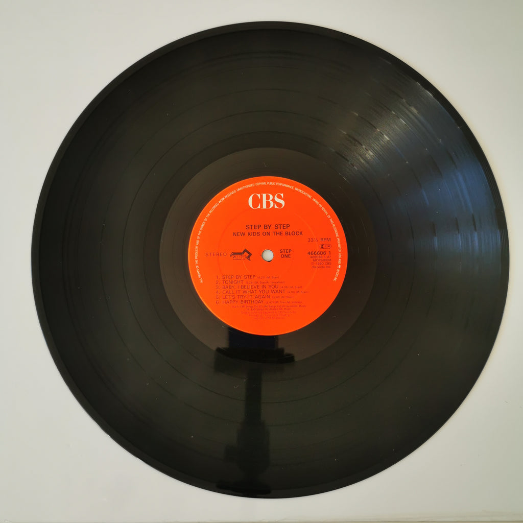 New Kids on the Block – Step by Step (1990) Vinyl LP Record