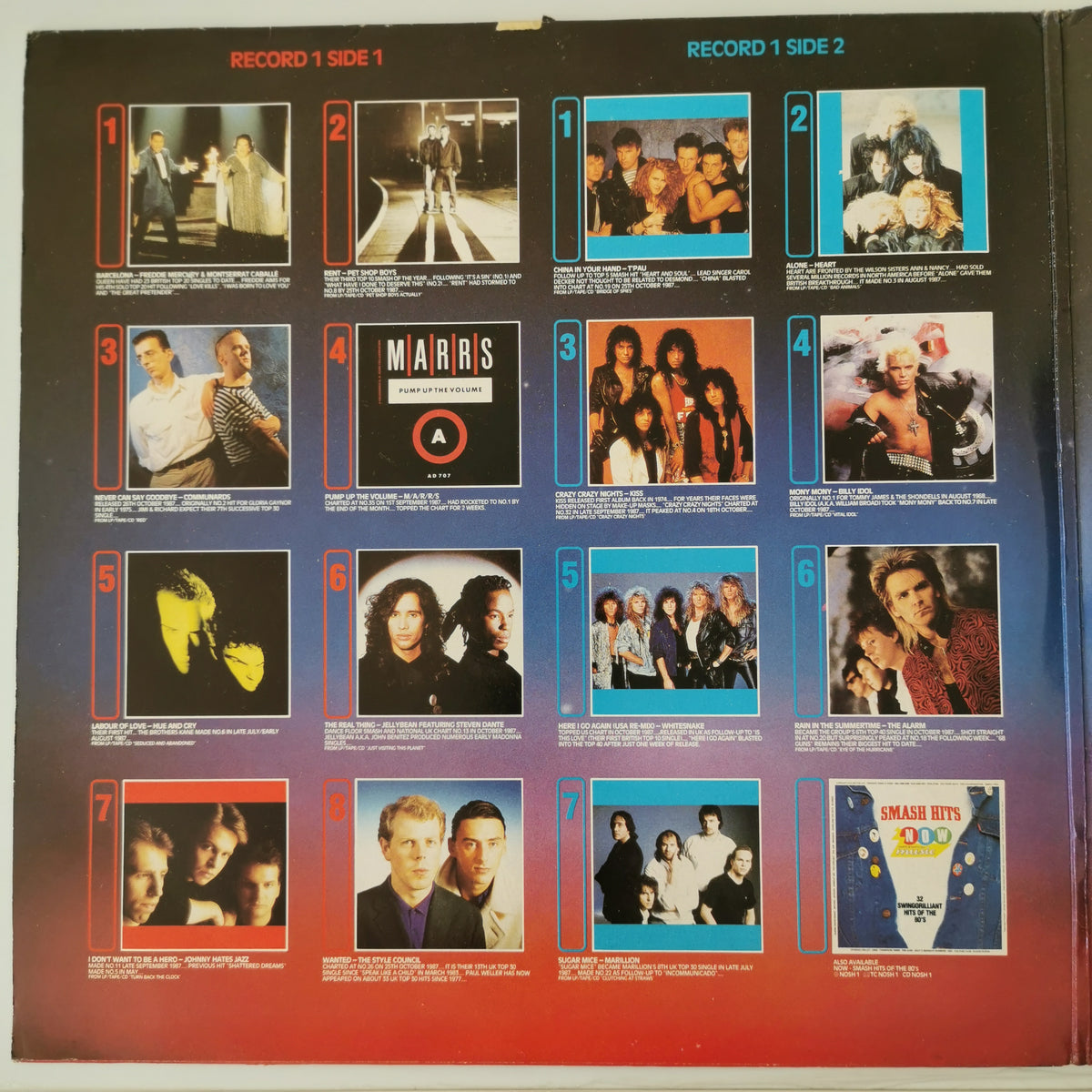 Various Artists – Now That’s What I Call Music 10 (1987) Vinyl LP Record