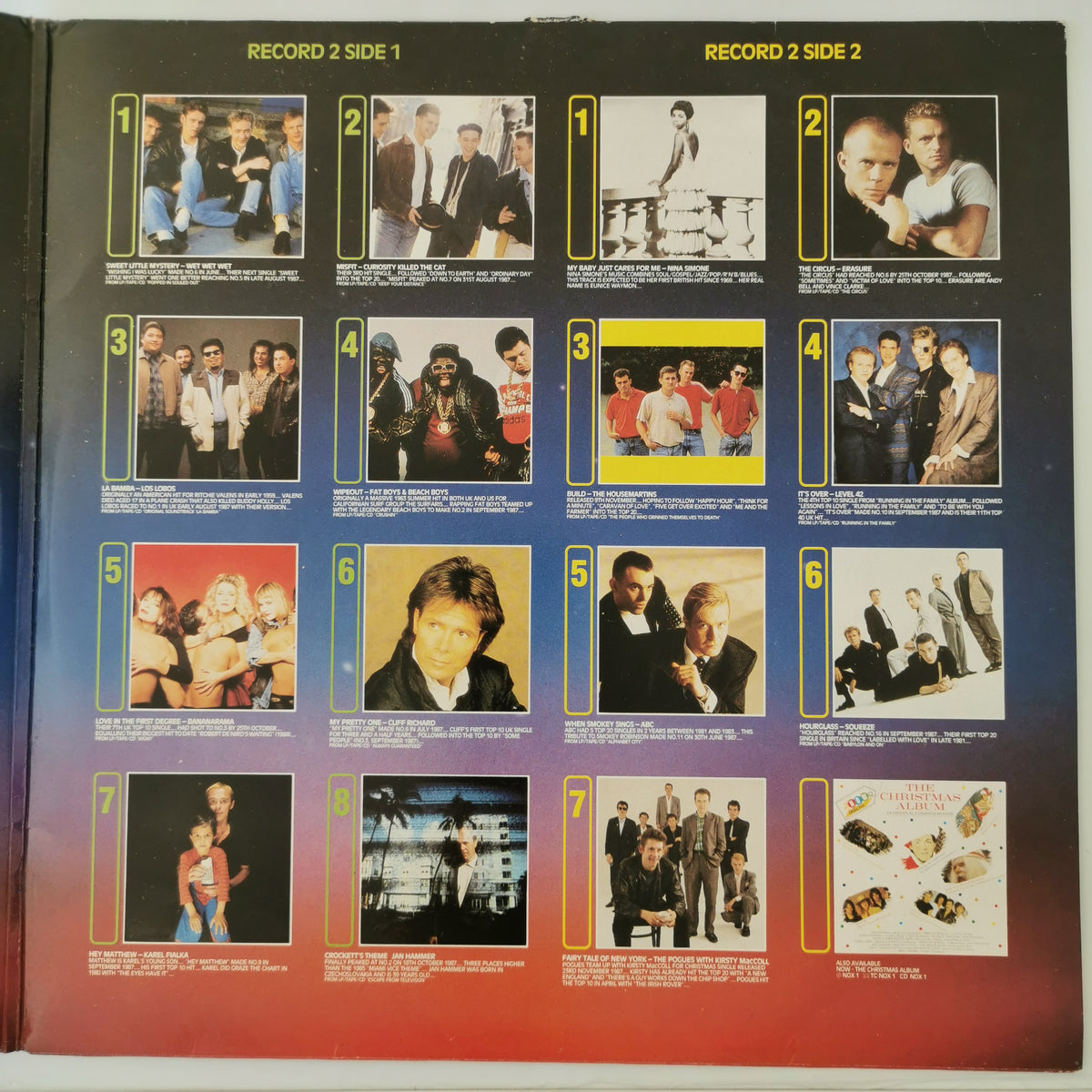 Various Artists – Now That’s What I Call Music 10 (1987) Vinyl LP Record