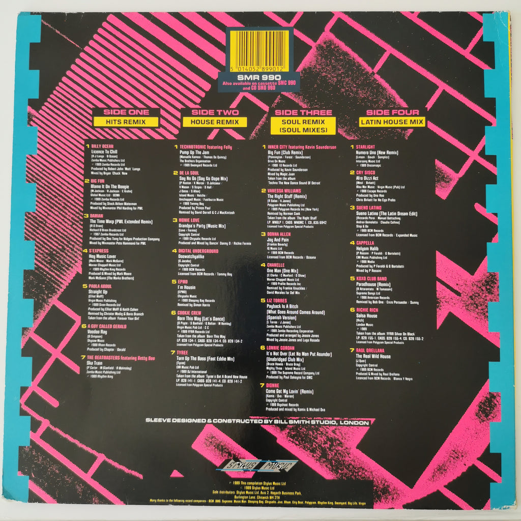 Various Artists – The Right Stuff: Remix 89 (1989) Vinyl LP Record