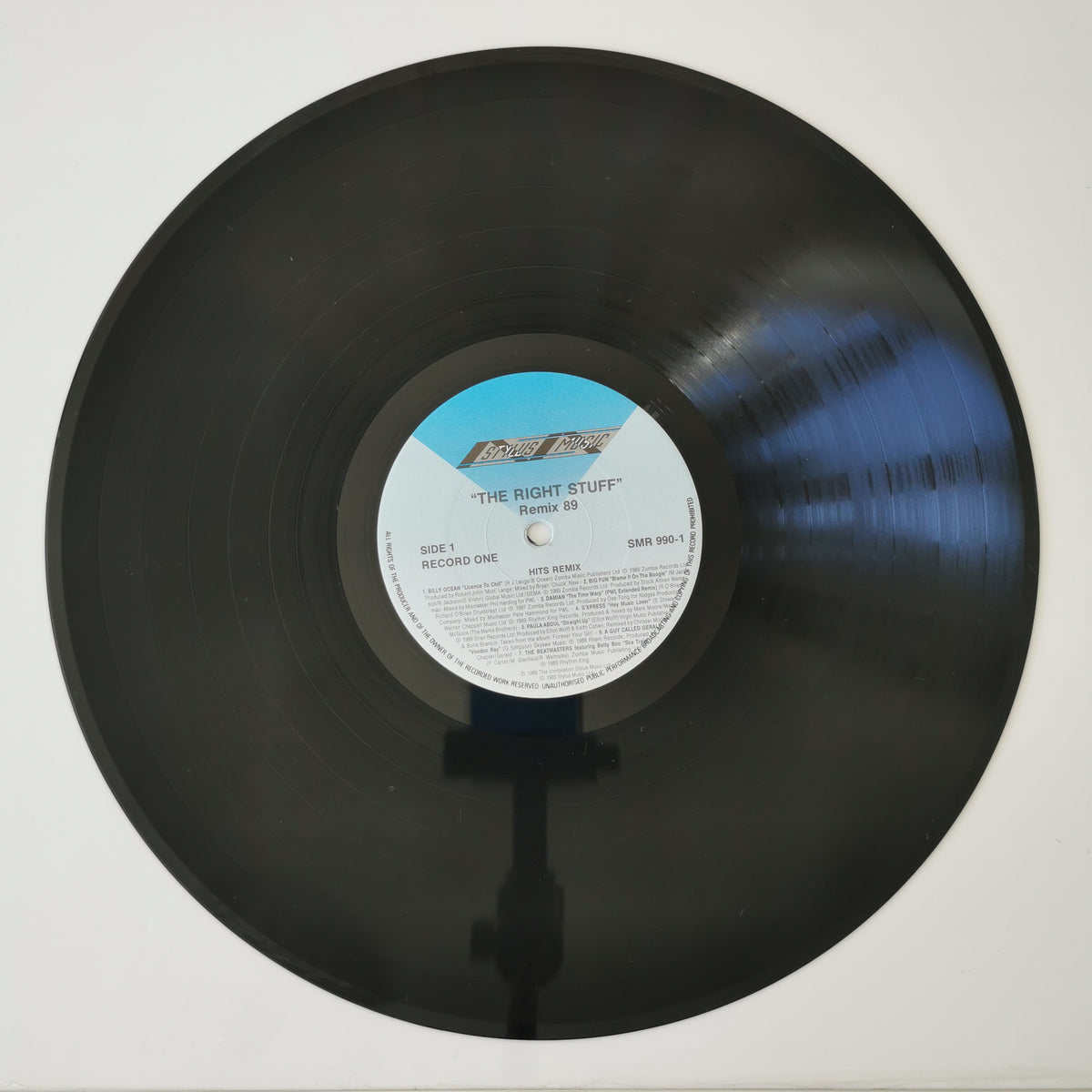 Various Artists – The Right Stuff: Remix 89 (1989) Vinyl LP Record