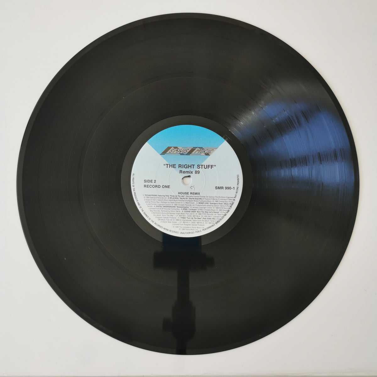 Various Artists – The Right Stuff: Remix 89 (1989) Vinyl LP Record