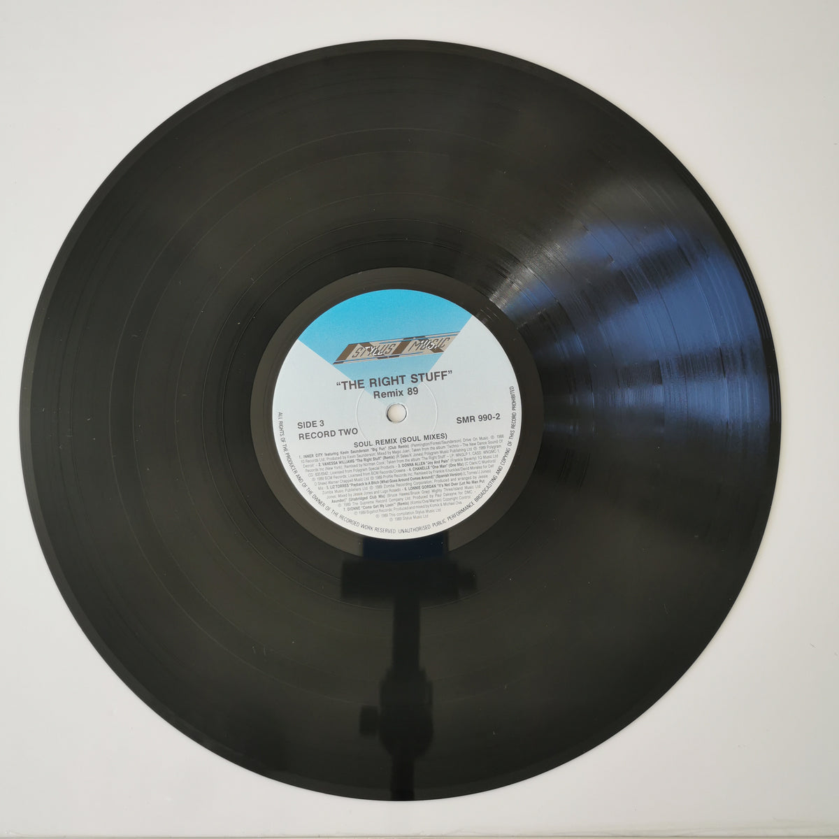 Various Artists – The Right Stuff: Remix 89 (1989) Vinyl LP Record