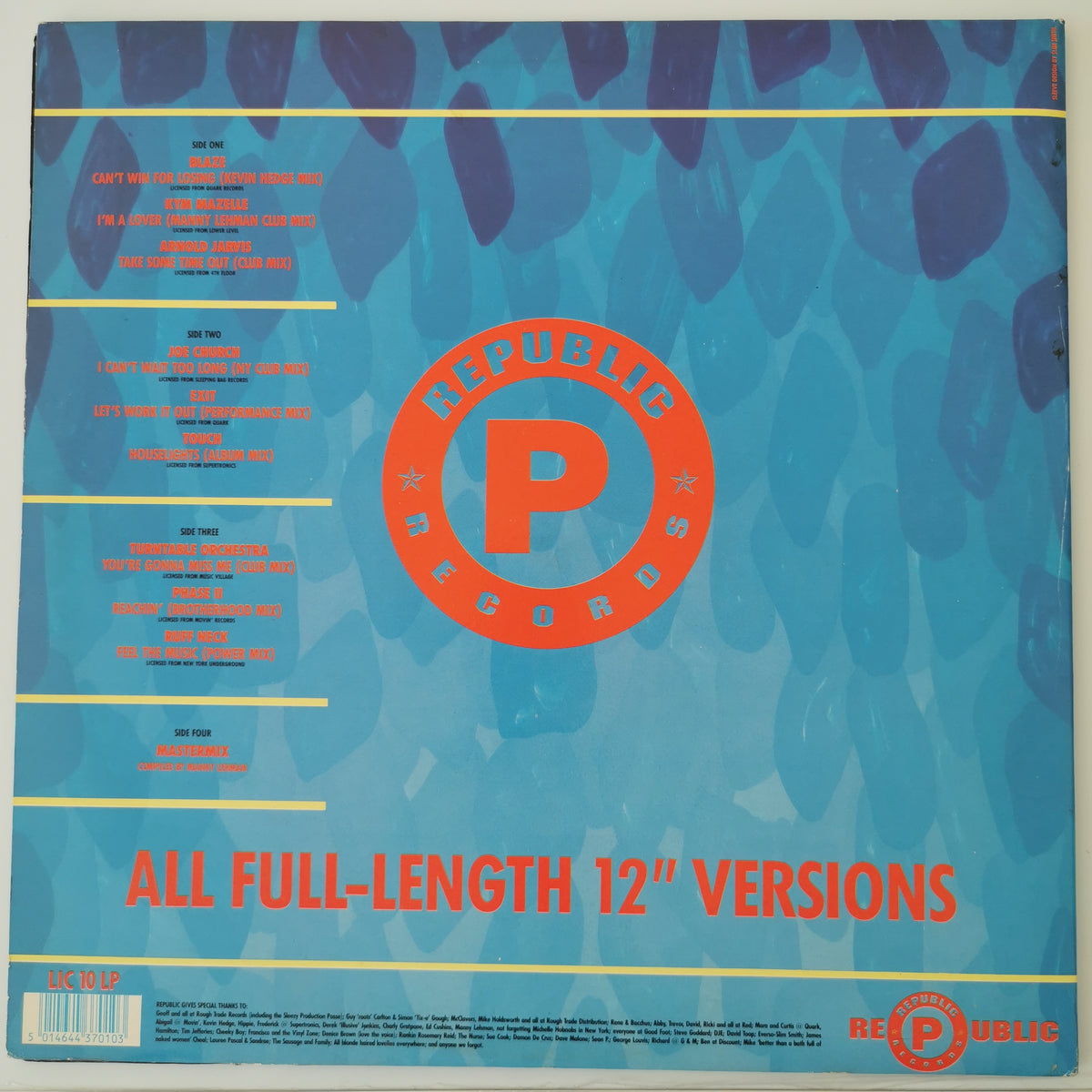 Various Artists – The Garage Sound of Deepest New York (1988) Vinyl LP Record